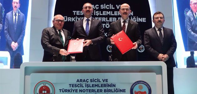 Araç Sicil ve Tescil İşlemleri Artık Noterliklerde Yapılacak