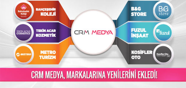 Crm Medya'nın Müşteri Portföyü Hız Kesmeden Büyüyor