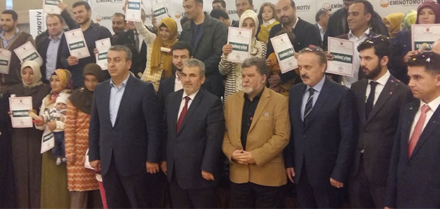 Eminevim Elazığ’da Tapuları Törenle Teslim Etti!  