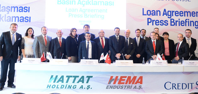 Hema Endüstri A.Ş. Ile Credit Suisse Arasında  Büyük Kredi Anlaşması