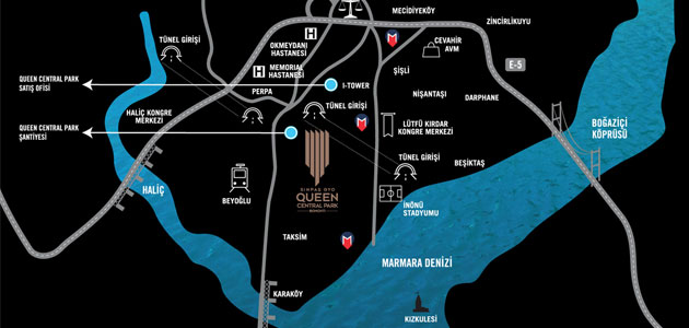 Queen Central Park Projesi İletişim Bilgileri 2016-02-26