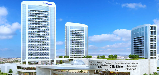 Sur Yapı “Marka AVM” de kiralamalar, rezidanslarda ise satışlar hızla devam ediyor! 