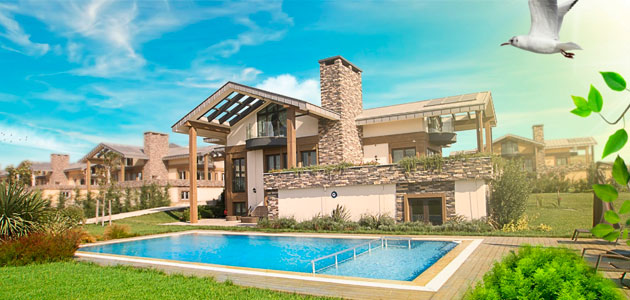 Valle Lacus villaları yeni yılda lüks ve konfor isteyenleri bekliyor