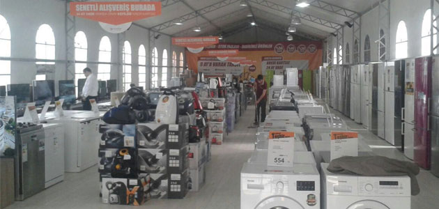 Viaport Fırsat Çadırı’nda ünlü beyaz eşya markaları % 50 indirimle satışa çıktı