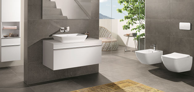 Villeroy&amp;Boch’un yeni banyo koleksiyonu Venticello form ve fonksiyonun etkileyici kombinasyonunu sergiliyor.  