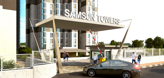 Samsun Towers'ta 704 Lira Taksitle Konut