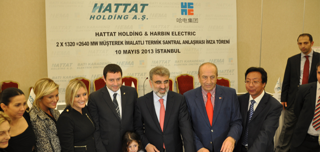 Hattat Holding, Hema, Santral'e imza attı
