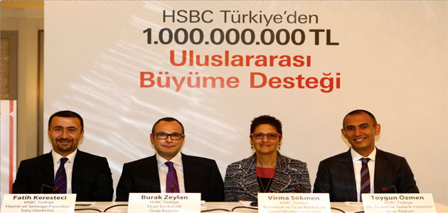 HSBC Türkiye, “Uluslararası Büyüme Desteği” ile  1 milyar TL’nin üzerinde kaynak sağladı