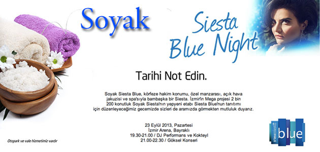 Soyak Siesta Blue Projesini tanıtıyor