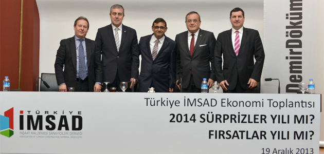 Türkiye İMSAD: “Özel sektörün ivmesi ile inşaat sektörü  2014’te yüzde 5 oranında büyüyecek”
