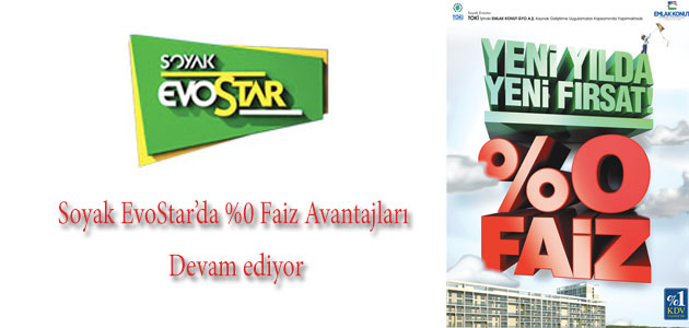 Soyak Evostar Fiyat Avantajları 30.01.2014