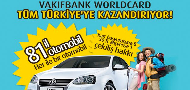 VakıfBank Worldcard talihlileri otomobillerini teslim aldı