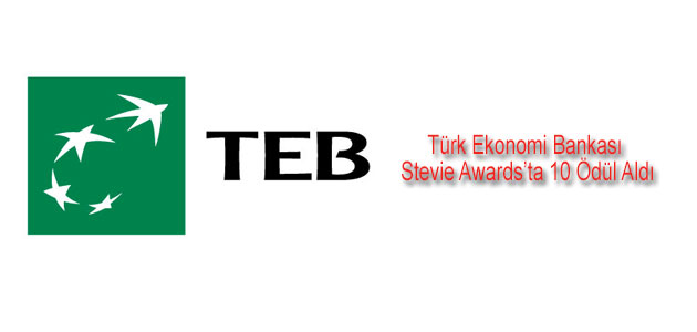 TEB Stevie Awards'ta 10 Ödül aldı