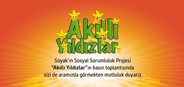 Soyak Akıllı Yıldızlar Kurumsal Sosyal Sorumluluk Projesi  17.03.2014