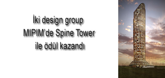 iki design group MIPIM’de Spine Tower ile ödül kazandı