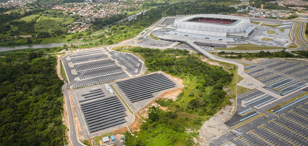 Yingli Solar, güneş enerjisini 2014 FIFA Dünya Kupası’nın ev sahibi Arena Pernambuco'ya getiriyor