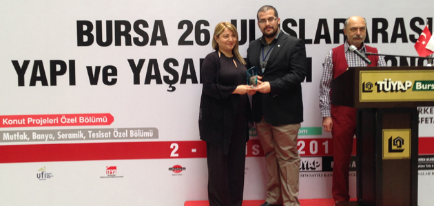 Bursa Uluslararası Yapı ve Yaşam Fuarı’nda En iyi Stant Ödülü sahibi Seranit Grup