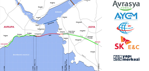 Avrasya Tüneli İki Kıtayı Denizin altında Otoyol İle bağlayacak 20-04-2014