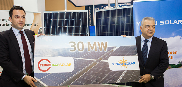 Yingli Solar ve Tekno Ray Solar ’dan 2014 yılı için 30 MW’lık imza