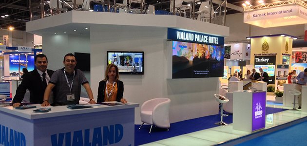Vialand, Dubai Arabian Travel Market 'in yıldızı oldu