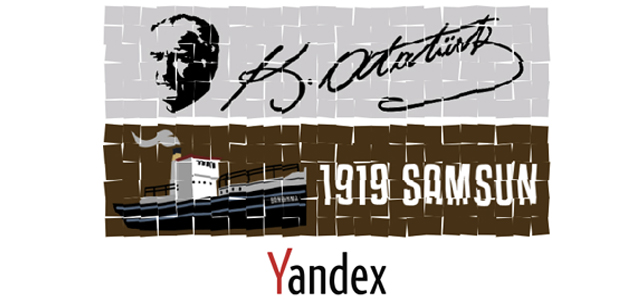 Yandex 19 Mayıs için Özel Logo Tasarladı