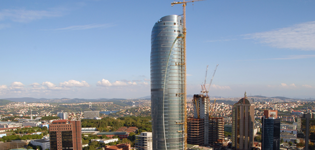 Avrupa’nın en iyi ofis binası artık İstanbul’da. Spine Tower