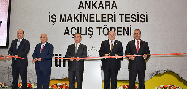 Türktraktör, iş makineleri yatırımını Ankara tesisiyle sürdürüyor