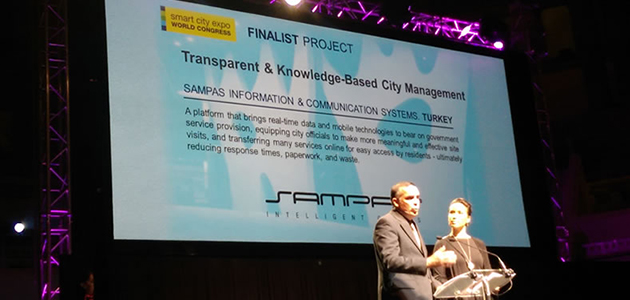 Akıllı Kentler Mimarı SAMPAŞ’a İki Uluslararası Ödül