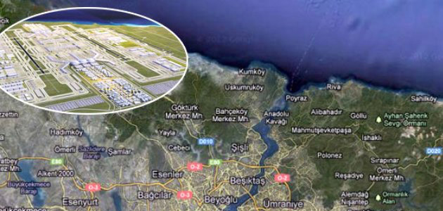 üçüncü havalimanı  Finansbank aracılığıyla Sompo Japan Sigorta güvencesinde