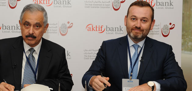 Aktif Bank’tan Arap ülkelerinde ticaret ve yatırım yapan şirketlere güvence sağlayan imza!