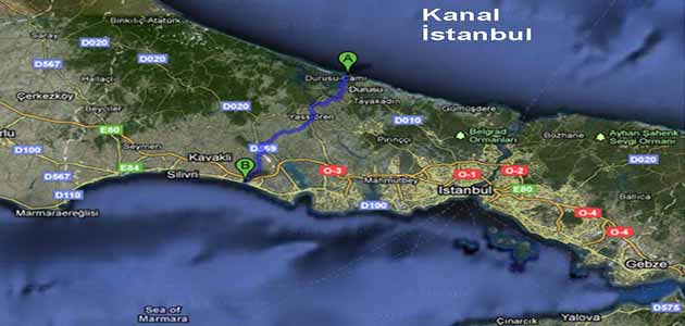 Kanal İstanbul’da proje detayları