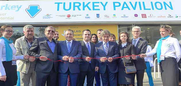 MIPIM 2015’te Türkiye Pavillionu’nun açılışı    