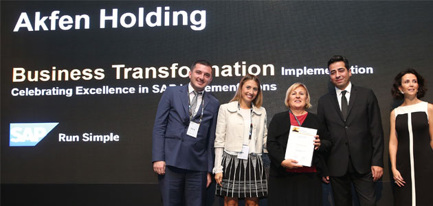 Akfen Holding, ‘Kurumsal Dönüşüm Ödülü’nün sahibi oldu 