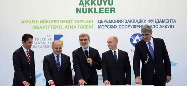 Türkiye'nin İlk Nükleer Santrali İçin Mersin'de İlk Temeller Atıldı