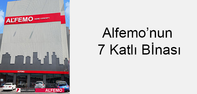 Alfemo 7 Katlı Konsept Mağazası İle Beyrut'ta