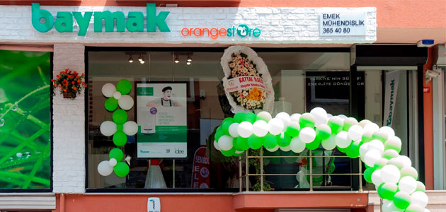 Baymak’ın yeni yüzü Orange Store’ların ilki İstanbul’da açıldı