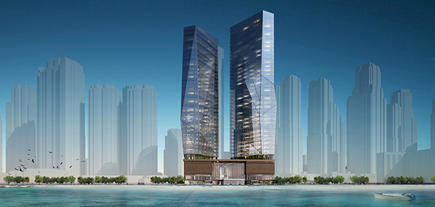 Tabanoğlu İnşaat Dubai'deki Crystal Towers Projesini Tanıtıyor