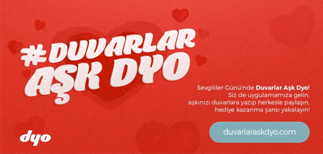 Dyo’dan Sevgililer Gününe Özel Kampanya 