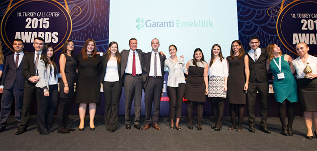  Garanti Emeklilik Çağrı Merkezi’ne  “Türkiye’nin En İyisi” Ödülü 