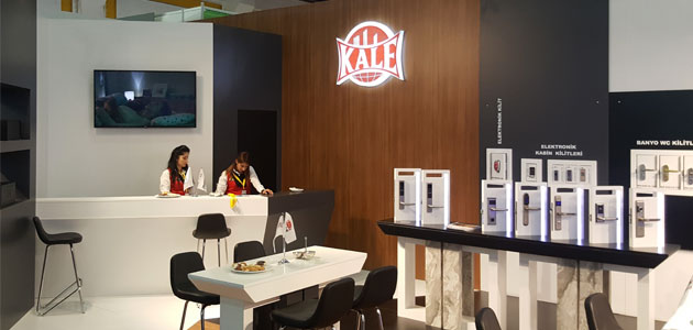 Kale Kilit Teknolojik Ürünlerini Anfaş Otel Ekipmanları Fuarı’nda Tanıttı