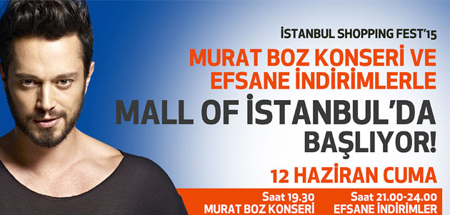 İstanbul Shopping Fest Efsane İndirimler Ve Murat Boz Konseri İle Mall Of İstanbul’da