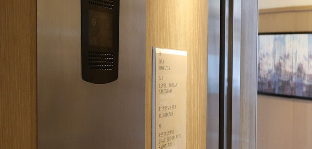 Renaissance İstanbul Polat Bosphorus Hotel’in asansörlerinde Mitsubishi Electric imzası