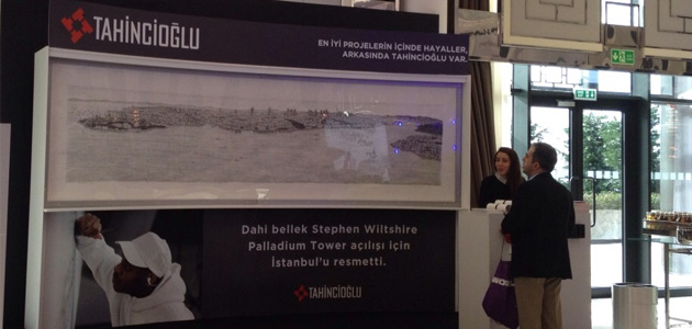 “Dahi bellek”in Marka Konferansı’nda sergilenen İstanbul Resmine Büyük İlgi