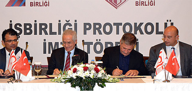 Türk Ve Kıbrıslı Müteahhitler İşbirliği Anlaşması İmzaladı