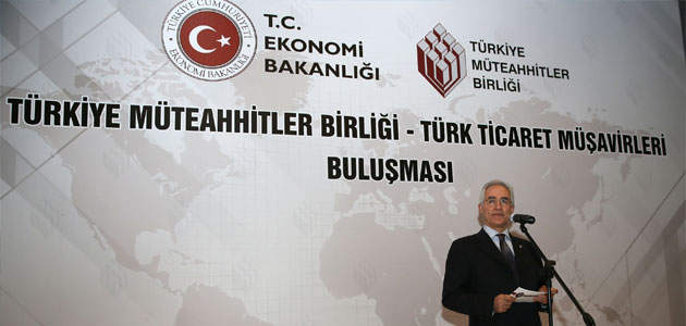 Türkiye Müteahhitler Birliği, Türk Ticaret Müşavirlerini Genel Merkezinde Ağırladı