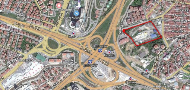 İstanbul Büyükşehir Belediyesi, Ünalan’da 29 bin metrekarelik alanı satışa çıkardı