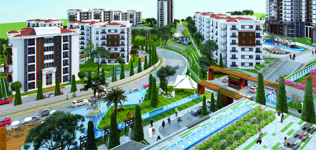 Vadişehir'de Evlerin Metrekaresi 4000TL'den Satılık