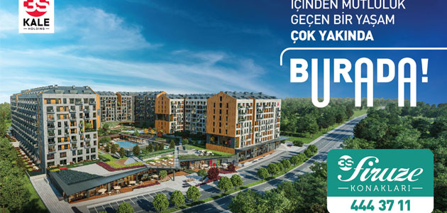 3S Firuze Konakları Lansman Öncesi Fiyat Avantajı Sunuyor