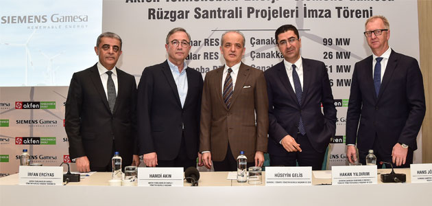 Akfen Yenilenebilir Enerji, 1.6 milyar TL yatırımla 242 MW’lık 4 rüzgar santrali projesine başlıyor