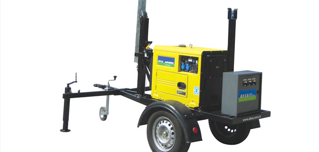 Mobil aydınlatma kuleleri ile kesintisiz aydınlık  